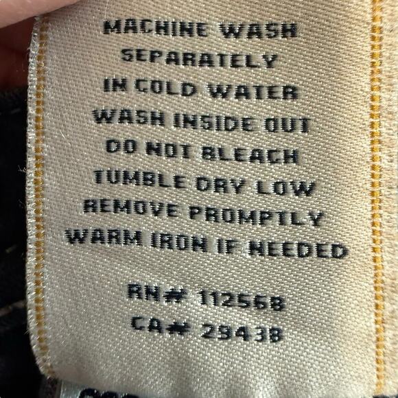 Vtg Y2K Miss Me Jeans Signature Bootcut Embellished Color Thread 31X33 Whiskers - Picture 9 of 12